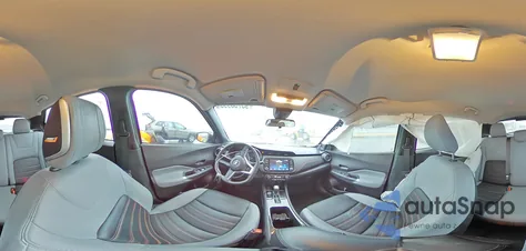 2021 Nissan Kicks Sr из США, поврежденный, VIN 3N1CP5DV8ML538579